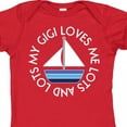 thumbnail image 4 of Inktastic My Gigi Loves Me Sailboat Boys Sailing Boys Baby Bodysuit, 4 of 5