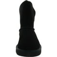 thumbnail image 3 of Style & Co. Womens Teenyy Suede Pull On Ankle Boots Black 11 Medium (B,M), 3 of 3