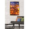 thumbnail image 2 of Halo - Master Chief Battle Wall Poster, 22.375" x 34", Framed, 2 of 3