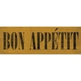 thumbnail image 3 of Harbick, N 14x7 Black Modern Framed Museum Art Print Titled - Bon Appetit IV, 3 of 5