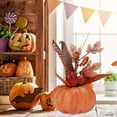 thumbnail image 4 of Hoja de Arce Calabaza Artificial ANGGREK Decoración de Otoño Halloween Acción de Gracias, 4 of 8