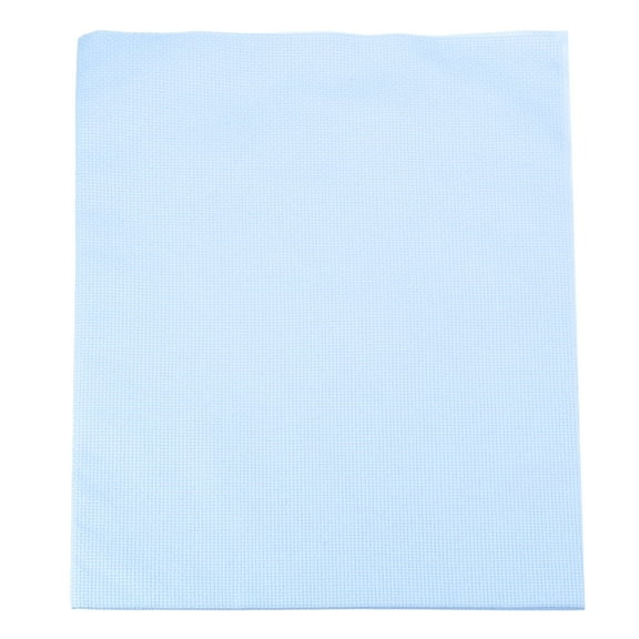 14 Count Cross Stitch Cloth 19"x28", Embroidery Cotton Fabric DIY Cross Stitch for Handmade Needlework Art Crafts Machine Embroidery, Sky Blue