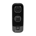 thumbnail image 2 of SwannBuddy 1080p HD True Detect Wi-Fi Video Doorbell with Indoor Chime Unit - Black, 2 of 8