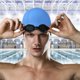 thumbnail image 4 of Gorro de natación de tela de alta elasticidad para mujeres, hombres y niños | Poliuretano transpirable y de secado rápido | Apto para cabello largo y corto | Natación en piscina, 4 of 6