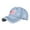 Light Blue, variant on Men's American Flag Baseball Cap Embroidery - Cotton Washed Adjustable USA Dad Hat for Women