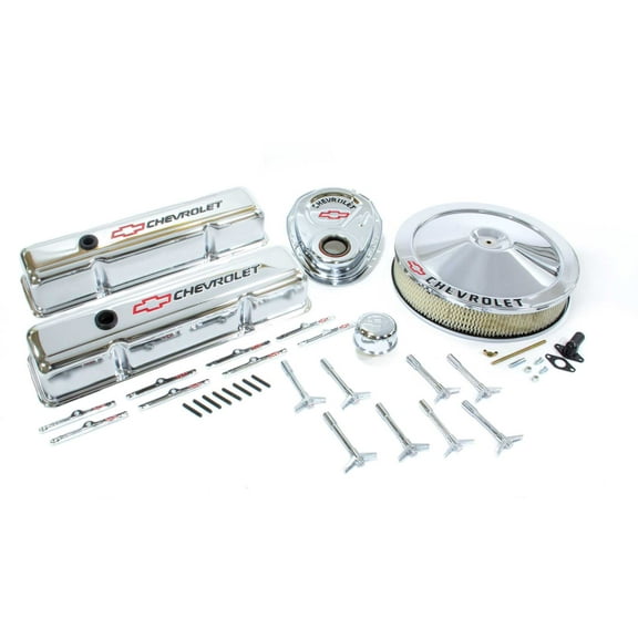 Proform 141-900 PFM141-900 DRS UP KIT SBC RED BOWTIE BK Fits select: 1967-1986 CHEVROLET CAMARO, 1969-1986 CHEVROLET C10