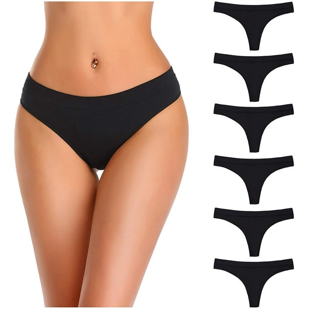 Thongs for Women Pack Seamless Thongs Thong Underwear for Women No