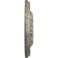 thumbnail image 4 of Ekena Millwork 18"OD x 3 1/2"ID x 2 1/2"P Granada Ceiling Medallion (Fits Canopies up to 6 5/8"), Hand-Painted Castle Stone Crackle, 4 of 5