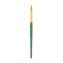 Princeton Brush Lauren Golden Synthetic Watercolor & Acrylic Brush, Round, 10