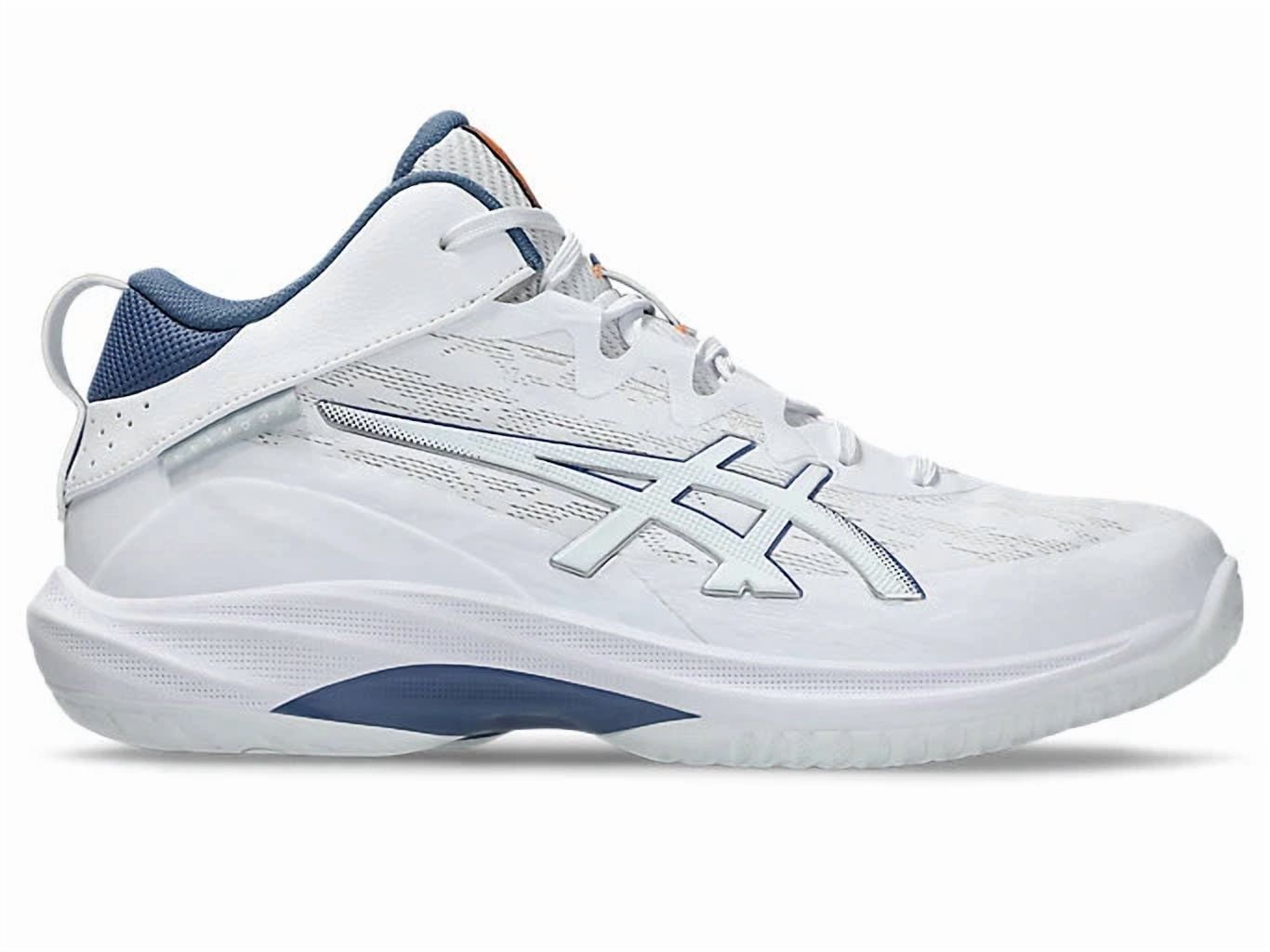 ASICS 　GELHOOP V17 EXTRA WIDE ホワイト/ネイビー ASICS Basketball Shoes GELHOOP V17 EXTRA WIDE 1063A097.102 White