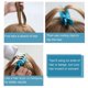 thumbnail image 4 of Juego de 3 pinzas para la raíz del cabello para mujer, pinzas voluminizadoras de efecto lifting instantáneo con diseño de doble capa., 4 of 5