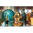 thumbnail image 3 of Copper Brass Divers Diving Helmet Miniature US Navy Helmet - Office Desk Decor/Shelf Decor, 3 of 4