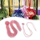 thumbnail image 3 of 20 amuletos Omamori japoneses con nudo decorativo, regalo de recuerdo, bolsitas colgantes Rosa, 3 of 7