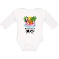 thumbnail image 3 of Inktastic Someone in Miami Loves Me Boys or Girls Long Sleeve Baby Bodysuit, 3 of 5