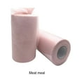 thumbnail image 4 of Injueey Exquisito carrete de rollo de tul artesanal para crear hermosas faldas tutú y faldas de bebé tutú de tul Tela de costura y artesanía carne rosa, 4 of 6