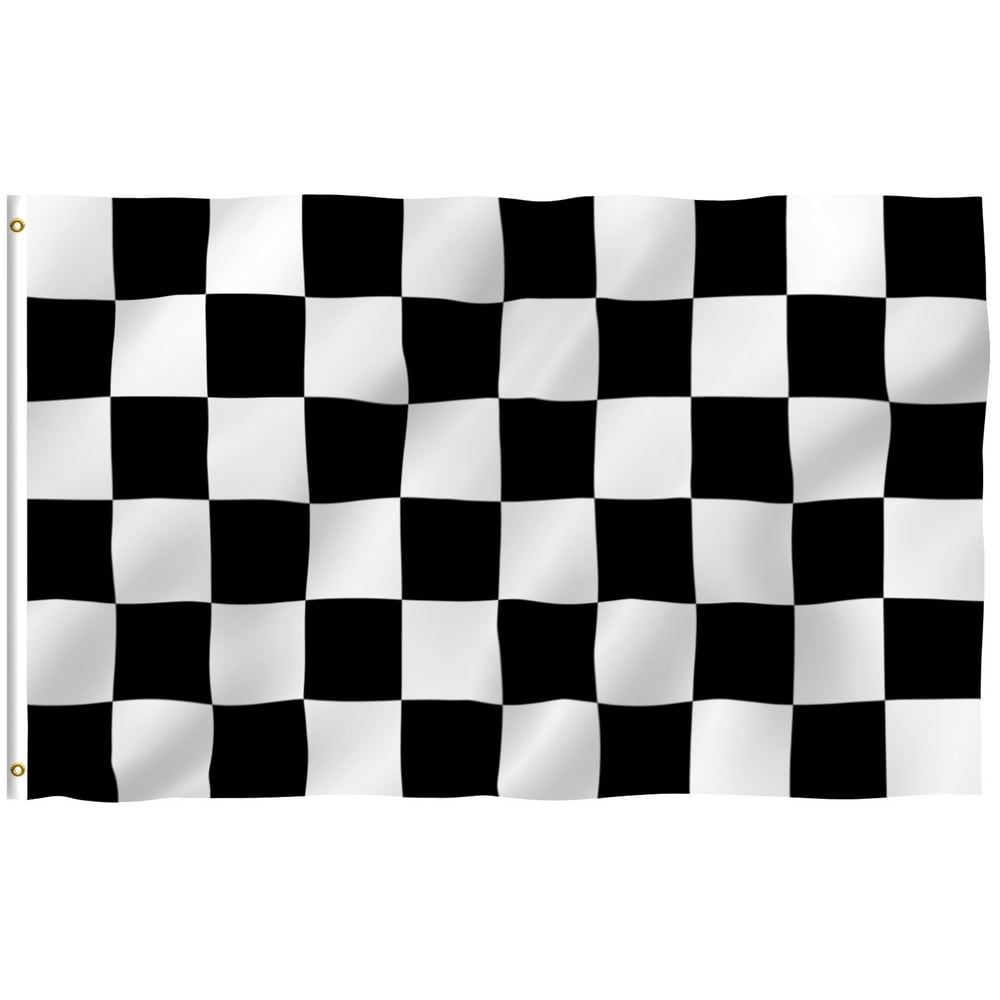 ANLEY Fly Breeze 3x5 Feet Checkered Flag Vivid Color And UV Fade 