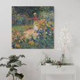 thumbnail image 5 of French Painter Claude Monet Garden at Giverny Poster Gifts Canvas Painting Poster Wall Art Decorative Picture Prints Modern Decor 16x16inch(40x40cm), 5 of 5