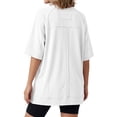 thumbnail image 3 of MOYIKO Oversized T Shirts for Women with Pockets 3/4 Sleeve Summer Tops Loose Fit Y2K Fashion Tees, 3 of 7