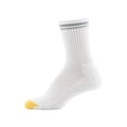 thumbnail image 4 of GoldToe Edition Women's Striped Half Cushion Short Crew Socks Assorted, 6 Pairs, Size 6-9, 4 of 10