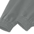 thumbnail image 5 of Lmueinov Cargo Pants for Men Elastic Drawstring Waist Lightweight Casual Jogger Pants with Pockets Outdoor Long Trousers for Jogging Hiking, 5 of 8