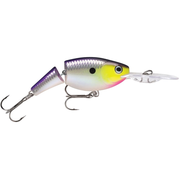 Rapala Jointed Shad Rap 04 Fishing Lure - Purpledescent