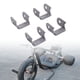 thumbnail image 5 of Kit De Soporte De Montaje Para Soldar Con Brazo Oscilante De Choque, Instalación Simple, Soporte De Montaje Para Soldar En Choque De 4 Piezas, Fijación Segura, Aleación De Acero, 5 of 7