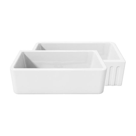 Reversible Fireclay Farmhouse LaToscana LFS3318W 33