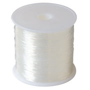 Hello Hobby Elastic Bead Stretch Cord, .7mm, Clear, 328 ft