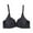 Black, variant on VerPetridure Bras for Women Wirefree Fashion Woman's Lace Beauty Back Solid Strap Wrap Plus Size Underwear Everyday Bra