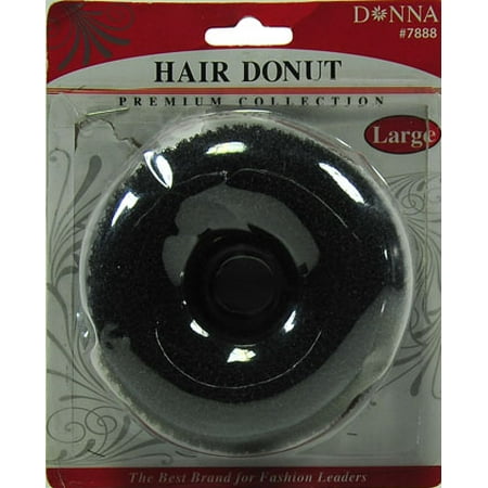 Broadway titan donna mesh hair donut large black