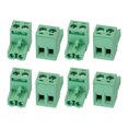 thumbnail image 1 of Unique Bargains 8Pcs KF2EDG 5.08mm Pas 2P Connecteurs Connecteurs Borniers Socket, 1 of 5