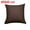 Brown, variant on PiccoCasa Blank Cotton Linen Throw Pillow Covers 18"x18" Decor Cushion Covers Set of 2, Red
