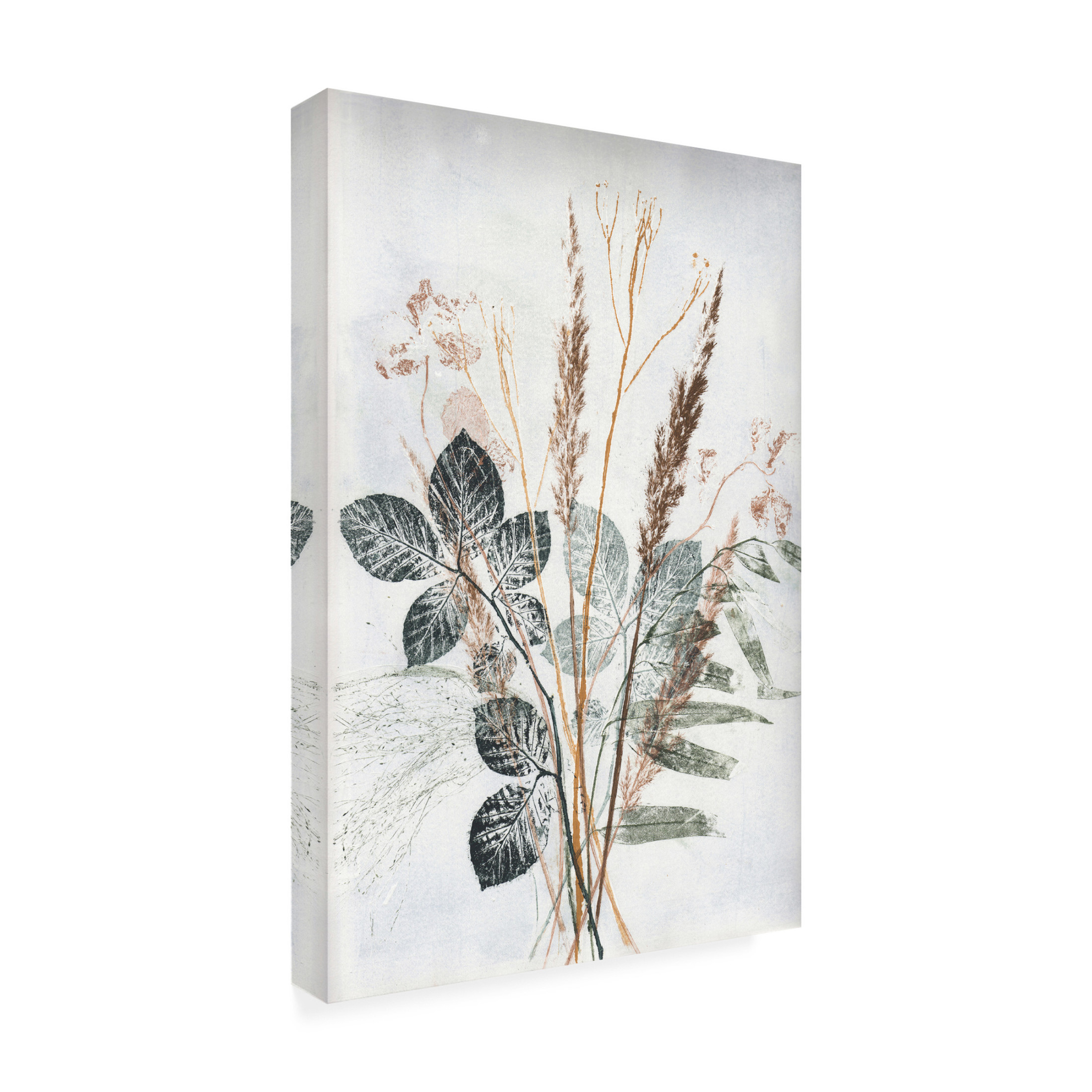 Canvas Wall Art - Pernille Folcarelli 'Bouquet 2 Natural' Wall Art for Living Room, Bedroom, or Office Décor by Trademark Fine Art - 22 x 32 Inches