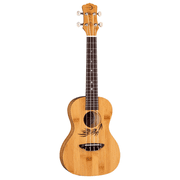 Luna LUNA-UKE-BAMBOO-C-NM 4 String Ukulele, Wood, 2 lb