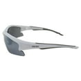thumbnail image 3 of Epoch 1 Sport Golf Sunglasses White Gray Frame Polycarbonate Frame with Smoke Lens, 3 of 8