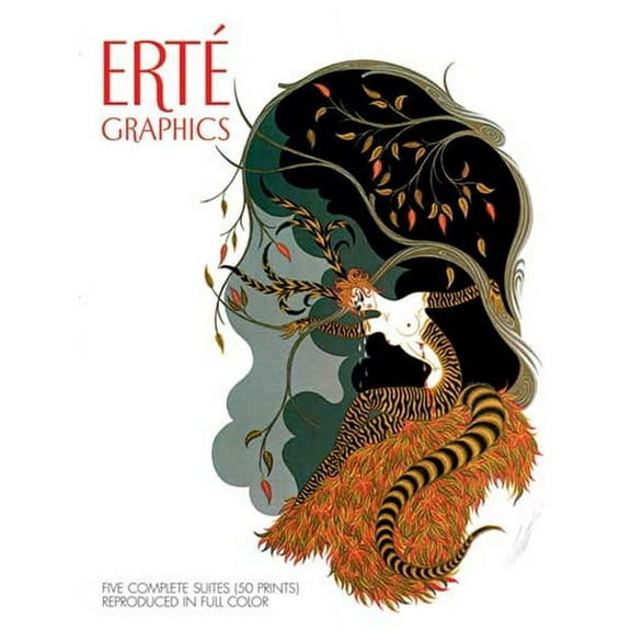 Dover Fine Art, History of Art: Erté Graphics (Paperback)