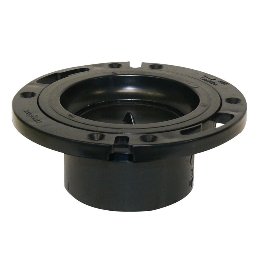 4 inch(s) x 3 inch(s) ABS Adjustable Toilet Flange with Test Plate