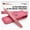 Pink, variant on Beauty Power Slant Tip Eyebrow Tweezers - German Stainless Steel - Precision Hair Removal with Case, Splinter Tool (Gold)