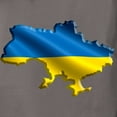 thumbnail image 3 of CafePress - Ukraine Pride Love Ukrainian Flag T Shirt - Womens Comfort Colors® Shirt, 3 of 4