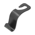 thumbnail image 2 of QIILU Car Hook PP Headrest Hook Black Portable Back Hook Practical, 2 of 8