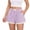 Purple, variant on SCSAlgin Gingham Shorts for Women Boxer Lace Trim Sleep Pajama Lounge Shorts Summer Casual Home Wear Bottoms