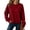 Wine,#017, variant on Oversized Crewneck Sweatshirts for Women Warm Comfy Fleece Cute Sweatshirts | No Hood Scoop Neck, Over Sized Loose Fitted, Lightweight Soft Cozy, Teens Juniors Boyfriend,L