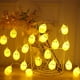thumbnail image 4 of Guirnalda de luces con forma de pollo adorable, 10 LED que funcionan con pilas, 1,5 m, para el hogar, fiestas, cumpleaños, acampadas y habitaciones de niños, con abalorios de Pascua, 4 of 7