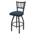thumbnail image 2 of Holland Bar Stool Co Contessa 30 in. Slat Back Swivel Bar Stool with Faux Leather Seat, 2 of 2