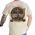 thumbnail image 3 of 250 Years Faith And Freedom 250th Anniversary USA T-Shirt – Patriotic American Graphic Tee with Back Print, Independence Celebration Shirt, 3 of 6