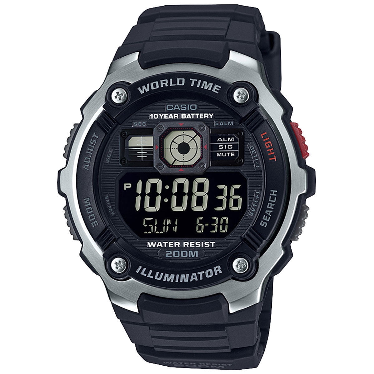 alarm chrono watch walmart