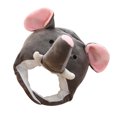 thumbnail image 2 of MasteelfCA 1 Pce Chapeau de Fête Design Éléphant en Peluche Adorable Coiffe Décor, 2 of 7