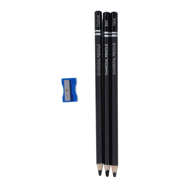 Oubit Graphite Sketch Pencil Set,Sketch Pencil Kit 3pcs Sketch Pencil Kit Drawing Pencils World-Class Design