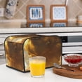 thumbnail image 5 of KLL Golden Pig Cloud Fantasy Print 4 Slice Toaster Dust Covers Kitchen Small Appliance Cover with 2 Pockets,Can hold Jam Spreader Knife & Toaster Tongs (12.4 x 10.6 x 8.2), 5 of 6