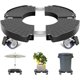 thumbnail image 1 of Soporte para plantas con ruedas Capacidad de carga ajustable de 150 kg Carro con ruedas Maceta para interiores Soporte para plantas Soporte para plantas de interior para macetas Plantas Paraguas Bote JAMW Sencillez, 1 of 5